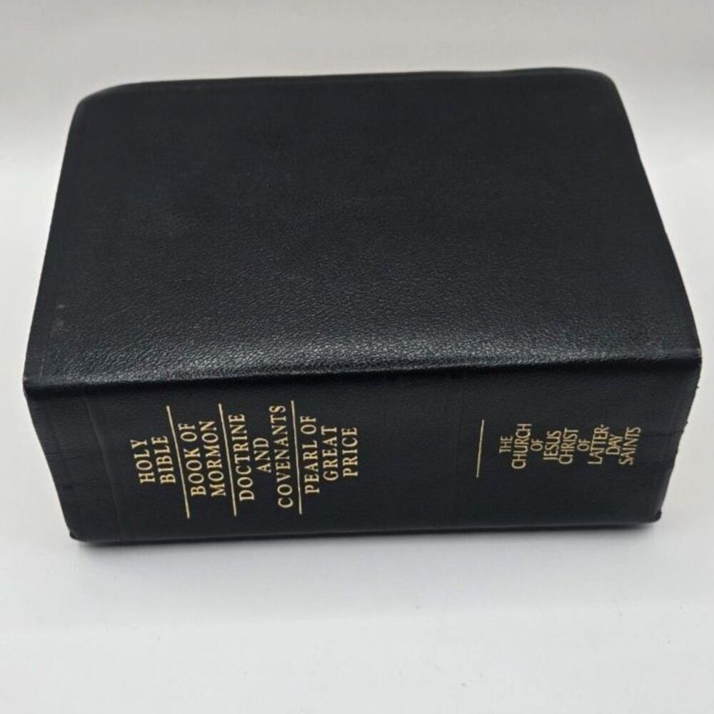 LDS Quad Holy Bible, Book of Mormon, Doctrine & Covenant, Pearl of Great Price